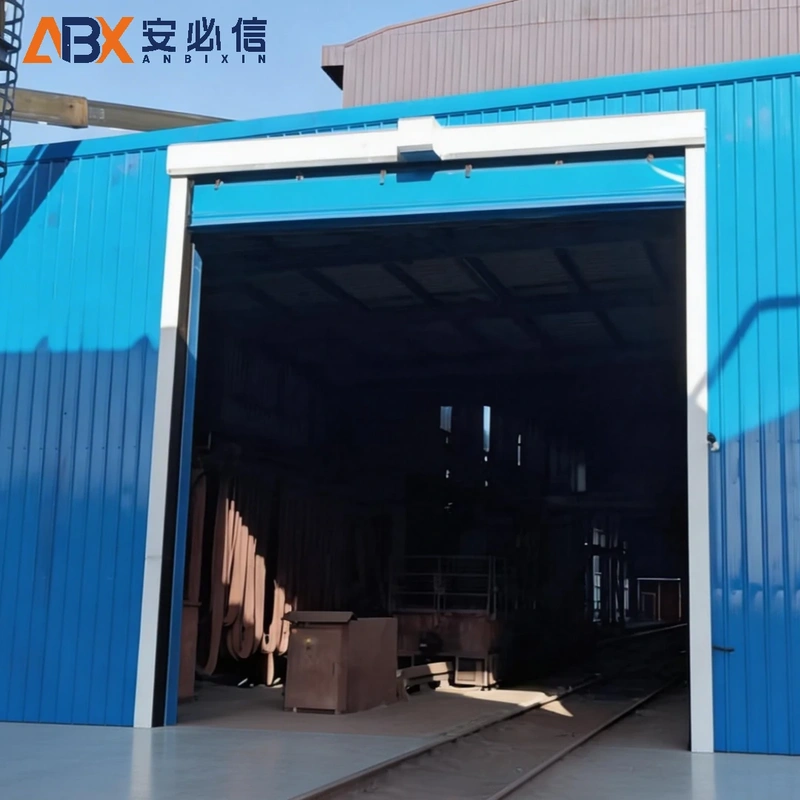 长春软帘堆积门